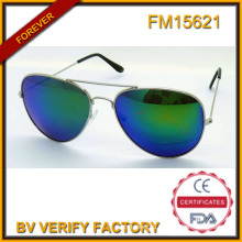 FM15621 Популярный новый тип поощрения металлические солнцезащитные очки с голубой Revo объектива